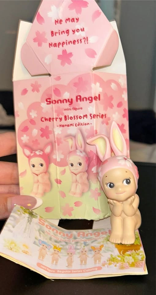 Authentic Cherry Blossom Series Sonny Angel Bunny Rare