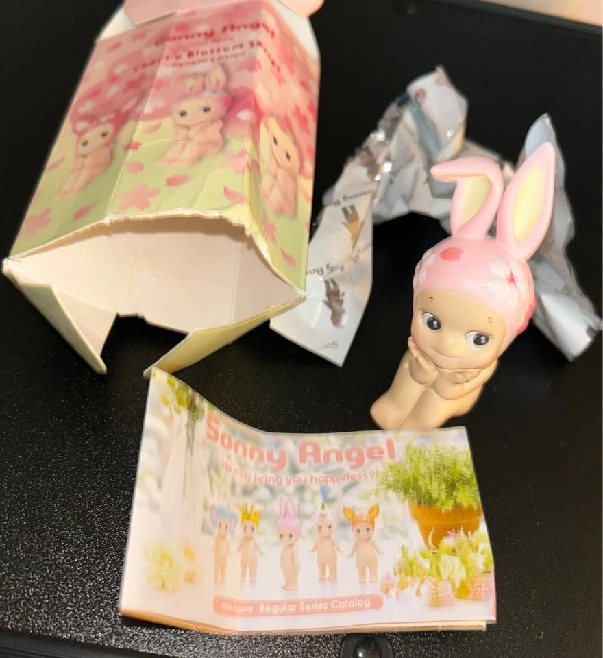 Authentic Cherry Blossom Series Sonny Angel Bunny Rare - photo 5