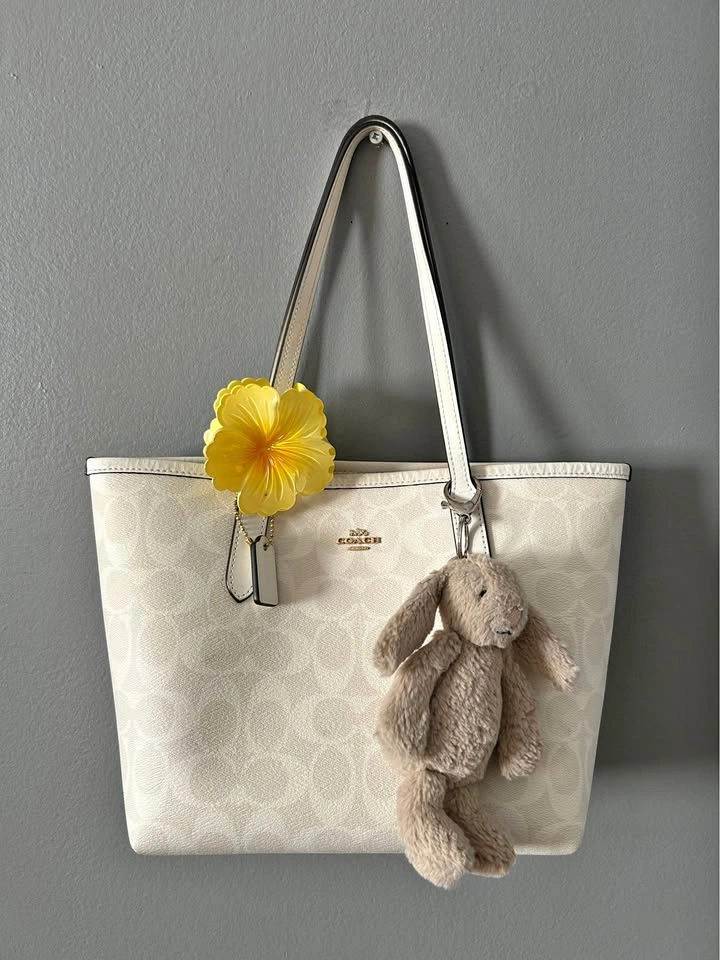 Coach Small City Tote Bag Gold