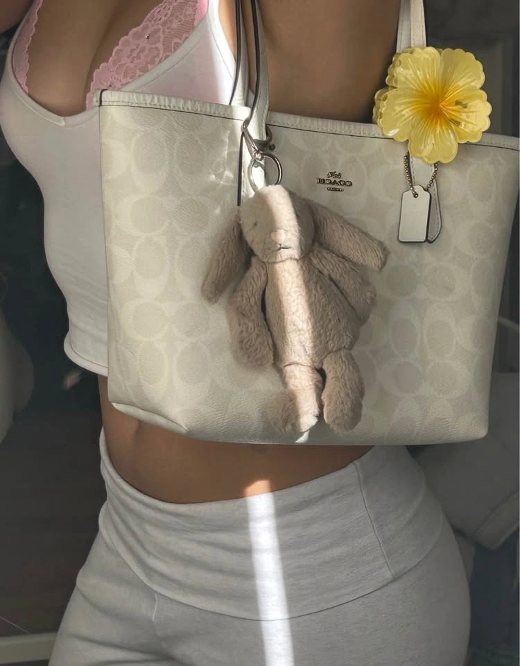 Coach Small City Tote Bag Gold - photo 5