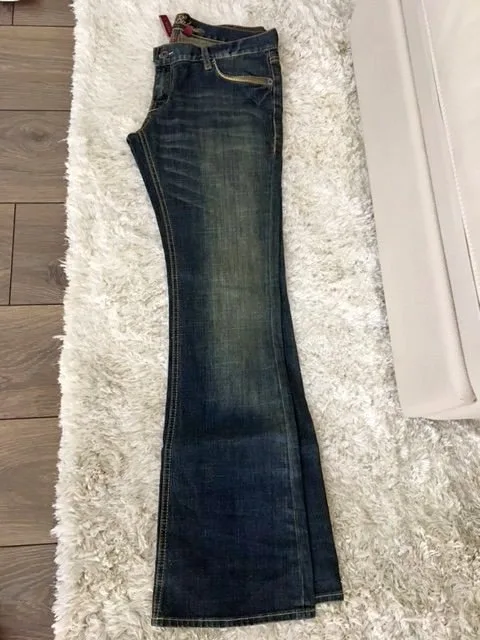 New Ted Baker Low Waist Washed Jeans