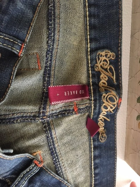 New Ted Baker Low Waist Washed Jeans - photo 3
