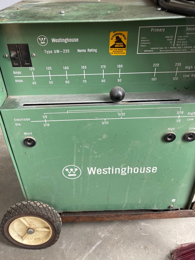 Westinghouse Welder