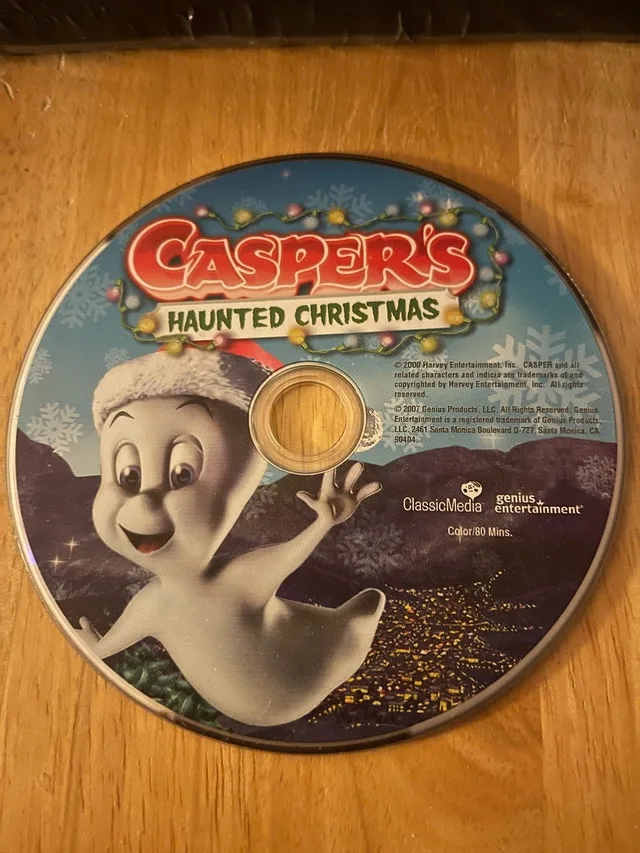 Casper's Haunted Christmas DVD