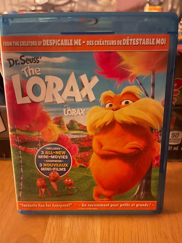 The Lorax Blu-Ray