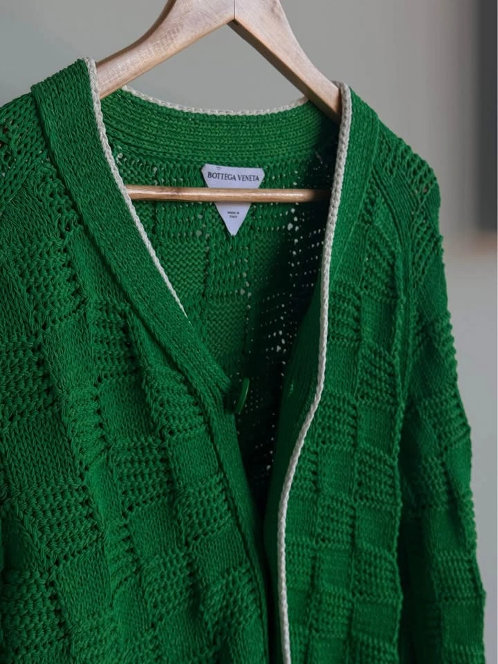 Bottega Veneta Knit Cardigan - Size M - photo 2