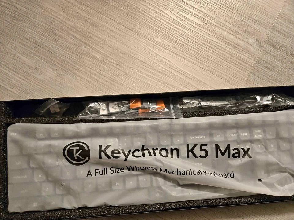 Keychron K5 Max Full Size Wireless Mechanical Keyboard