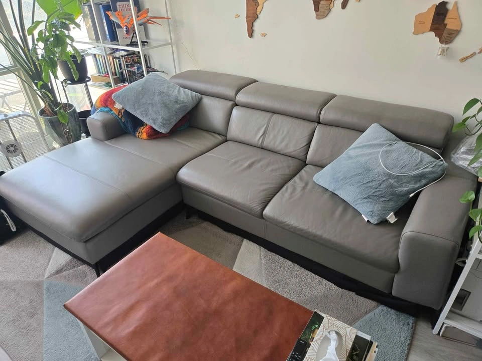 Gray Sectional Sofa Couch
