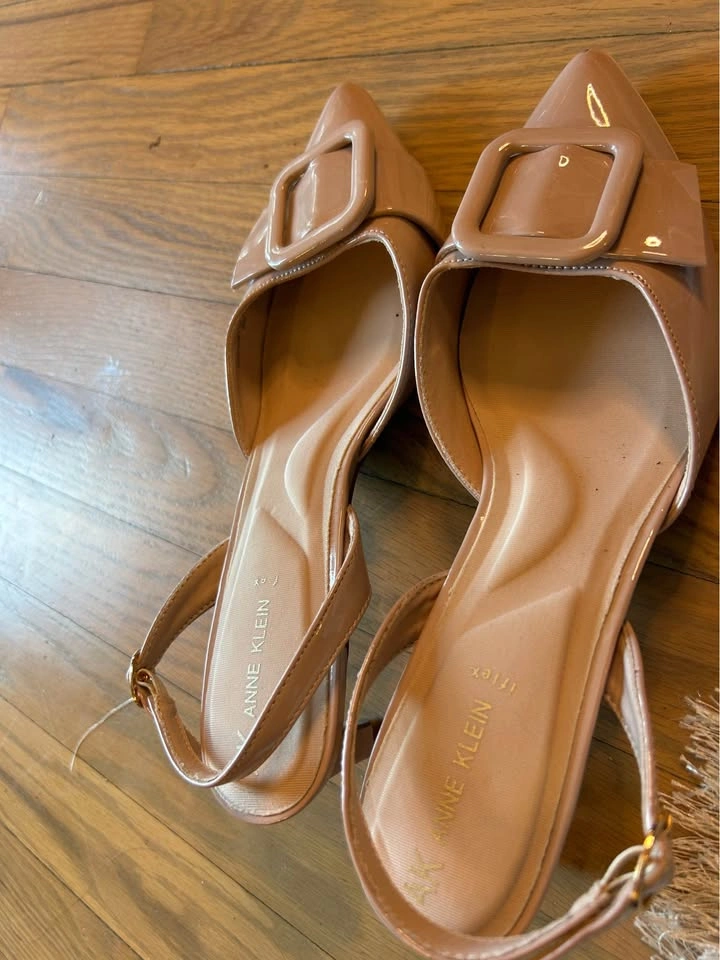 Anne Klein iFlex Nude Slingback Heels - photo 2