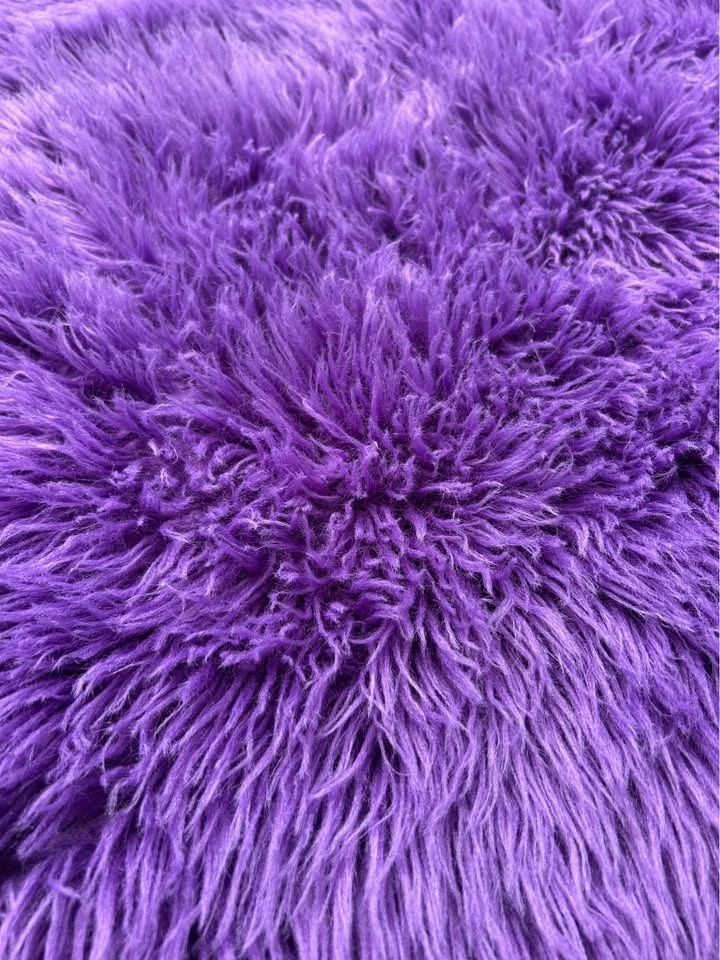 Purple Shag Faux Fur Rug 48"x72" - photo 2