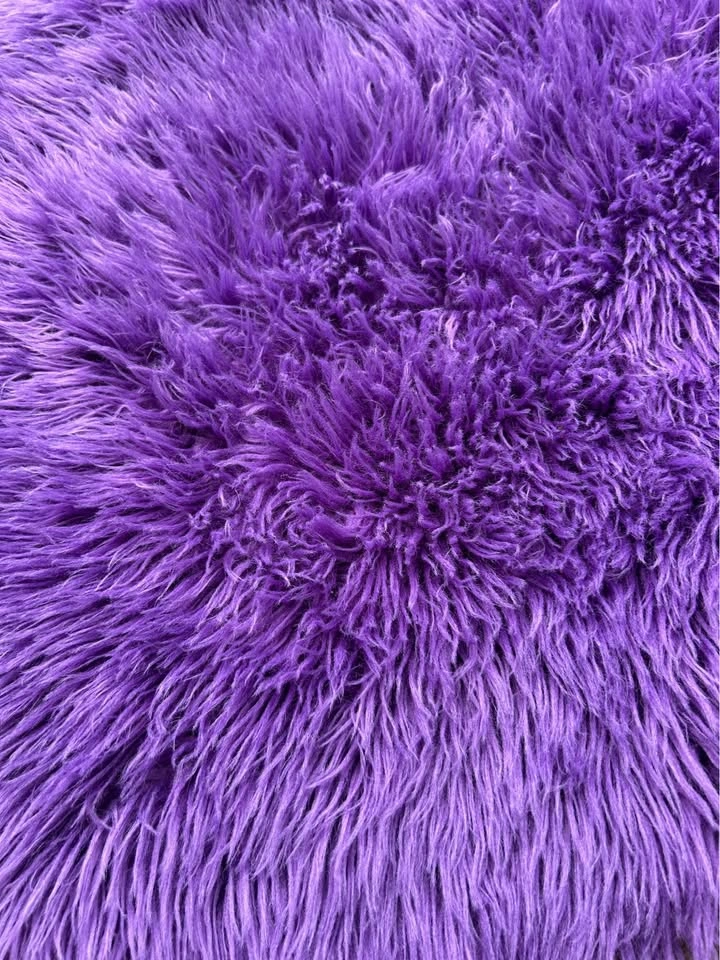 Purple Shag Faux Fur Rug 48"x72" - photo 3