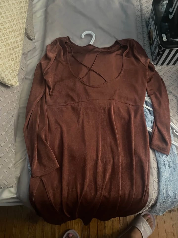PLT Brown Dress - photo 2