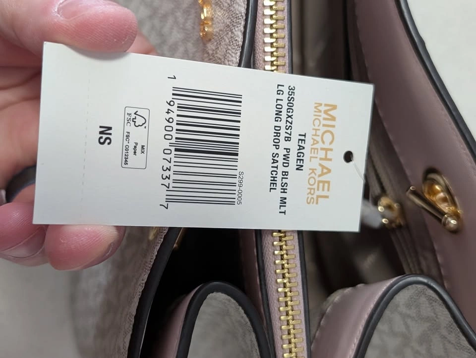 Michael Kors Teagan LG Long Drop Satchel - Powder Blush (New w/ - photo 3