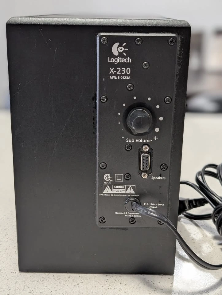 Logitech X-230 Computer Speakers w/ Sub - photo 2