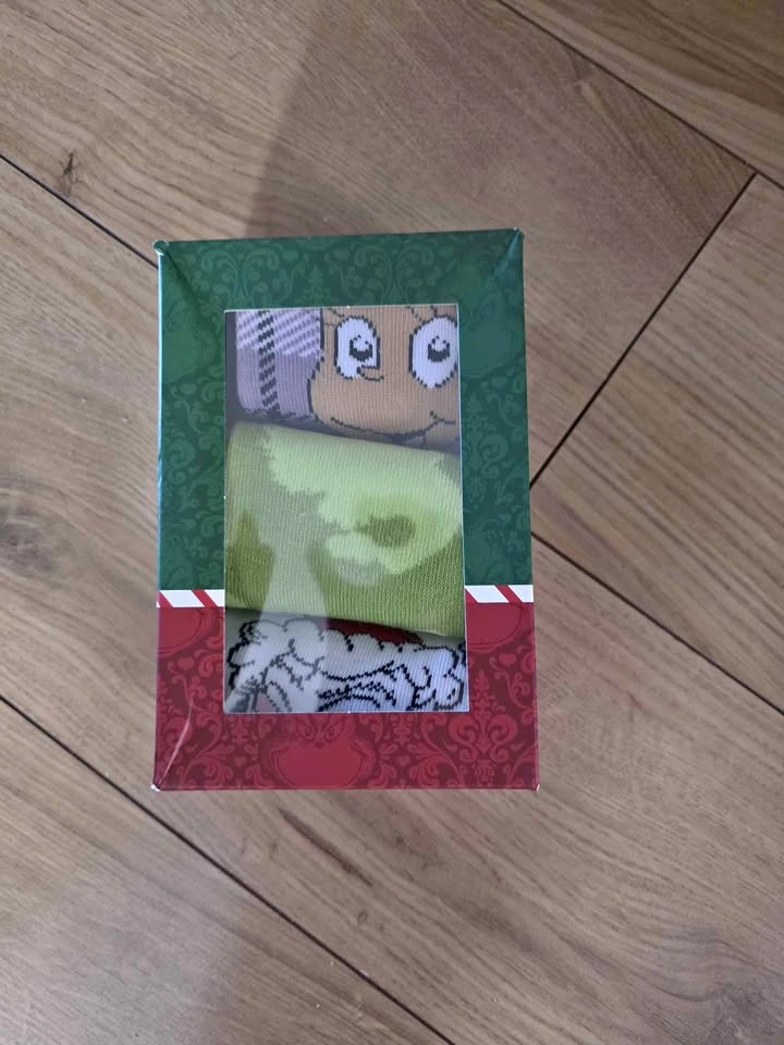 Grinch Socks