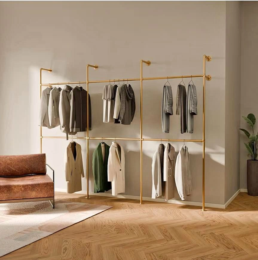 PAMO FREESTANDING CLOTHES RAIL INDUSTRIAL