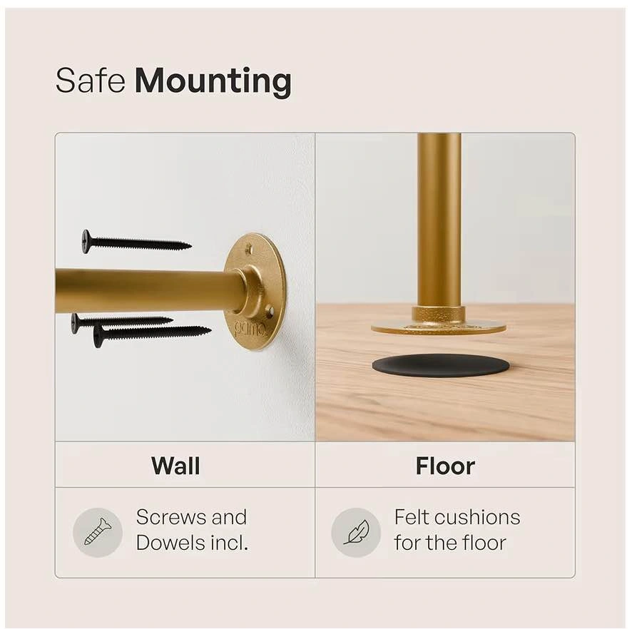 PAMO FREESTANDING CLOTHES RAIL INDUSTRIAL - photo 3