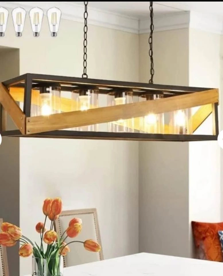 5-LIGHT FARMHOUSE PENDANT LIGHT - photo 2