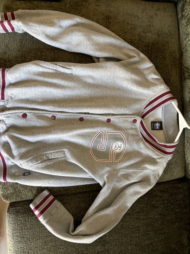 Stussy Varsity Jacket - Size M