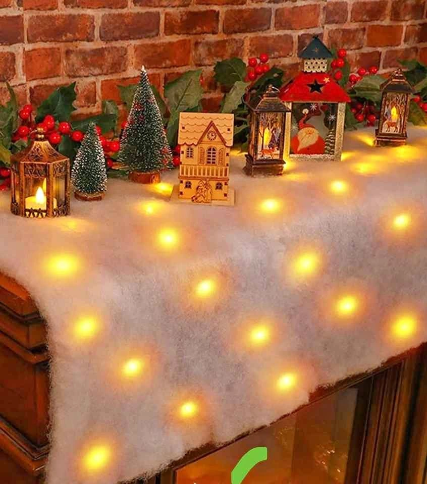 Artificial Snow Blanket 20 sq ft New