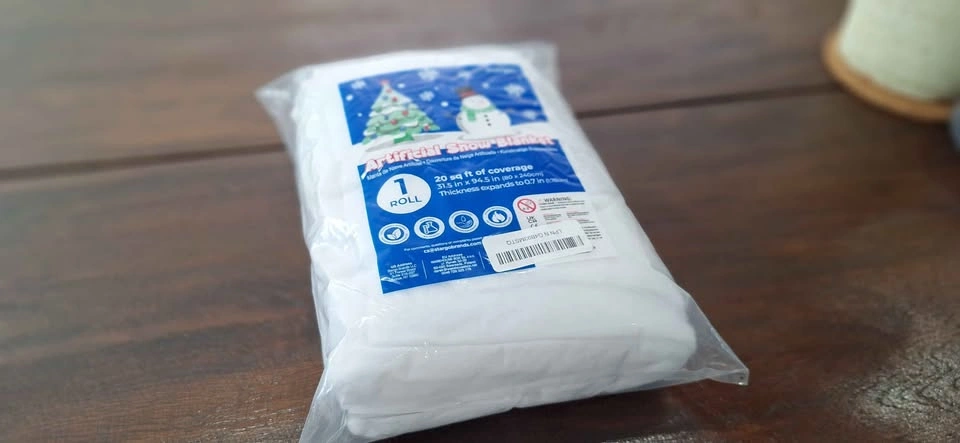 Artificial Snow Blanket 20 sq ft New - photo 2