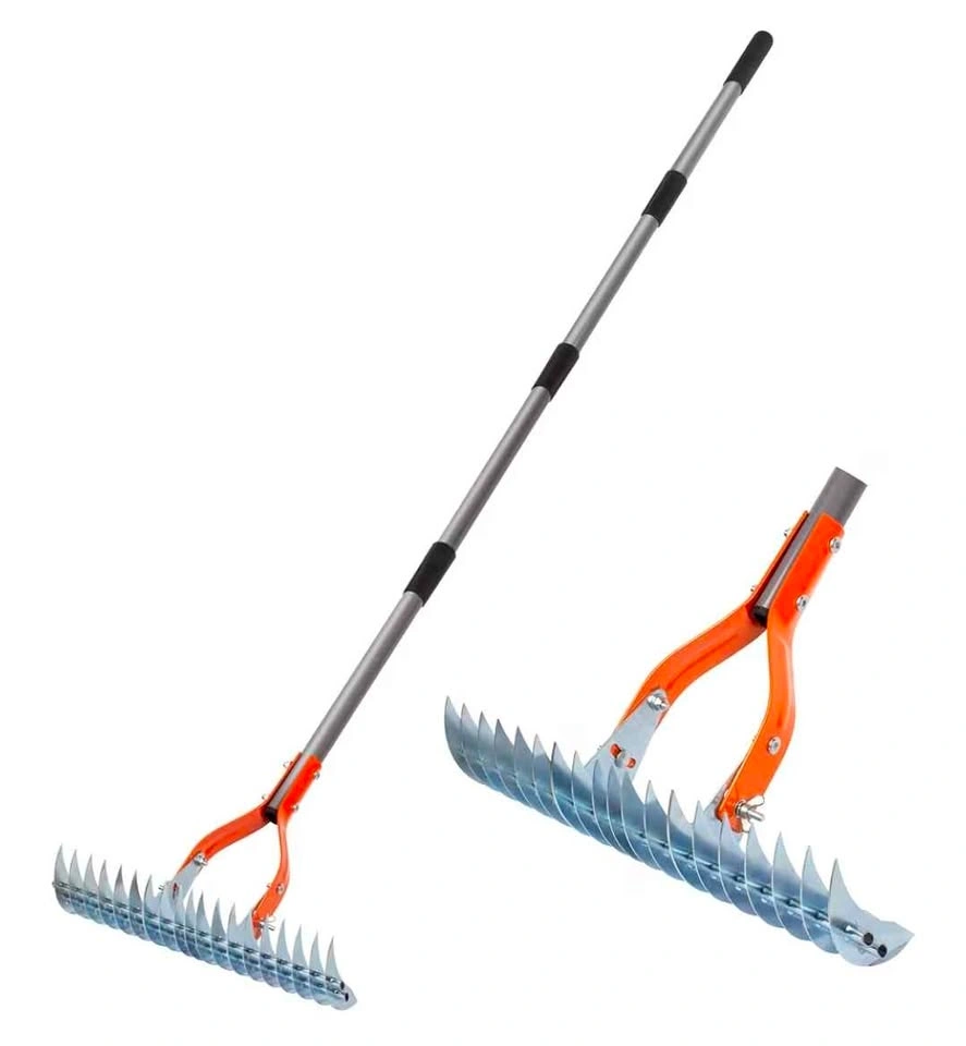 Adjustable Garden Thatch Rake - Brand New - photo 2