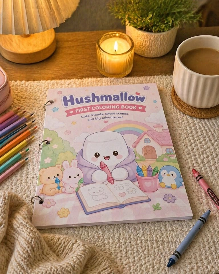 Cozy Coloring Book – Cute & Relaxing