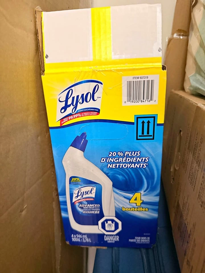 Lysol Toilet Cleaner - 4 Bottles