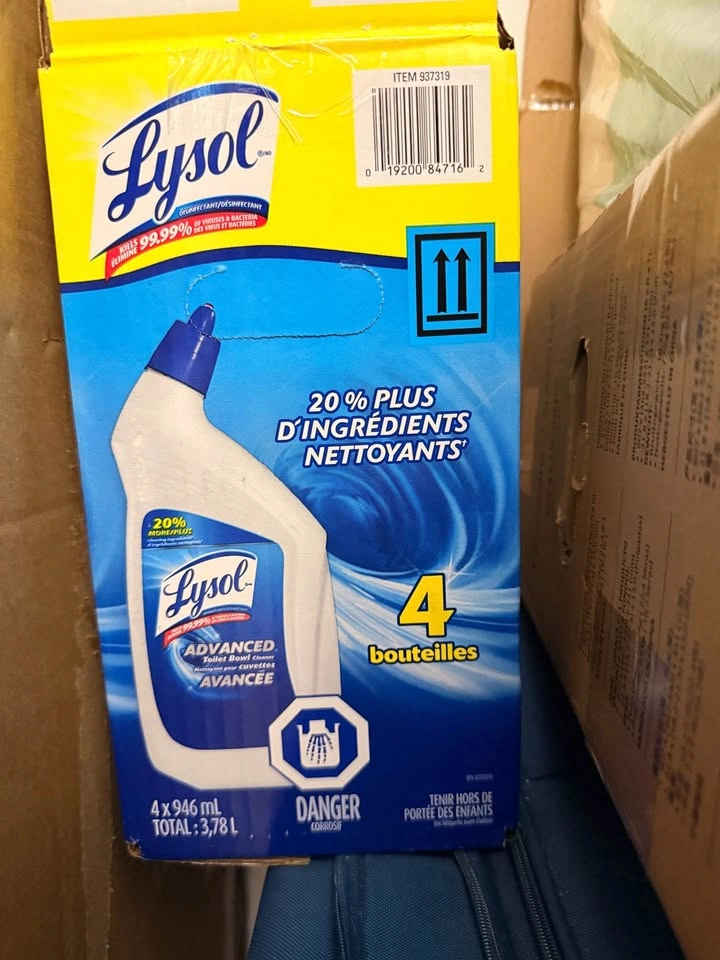 Lysol Toilet Cleaner - 4 Bottles - photo 3