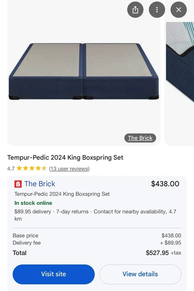 Tempur-Pedic Regular Box Spring - photo 3