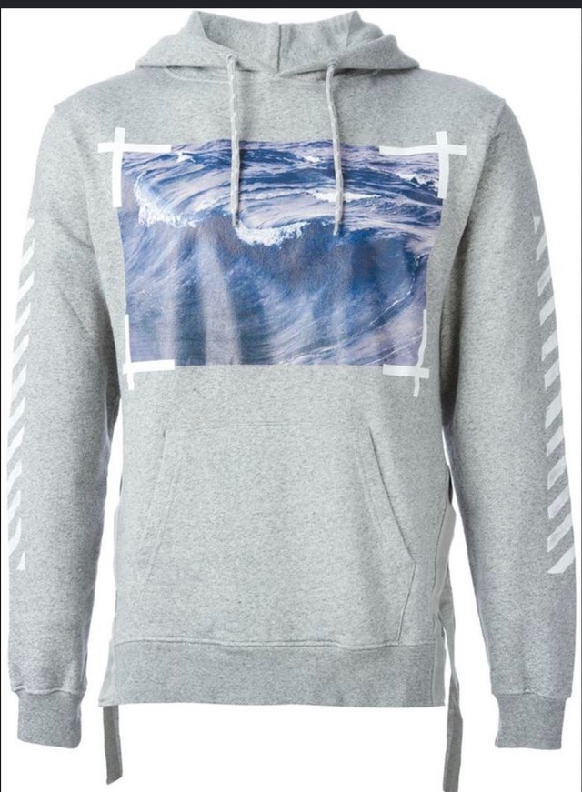 Off-White Wave Hoodie