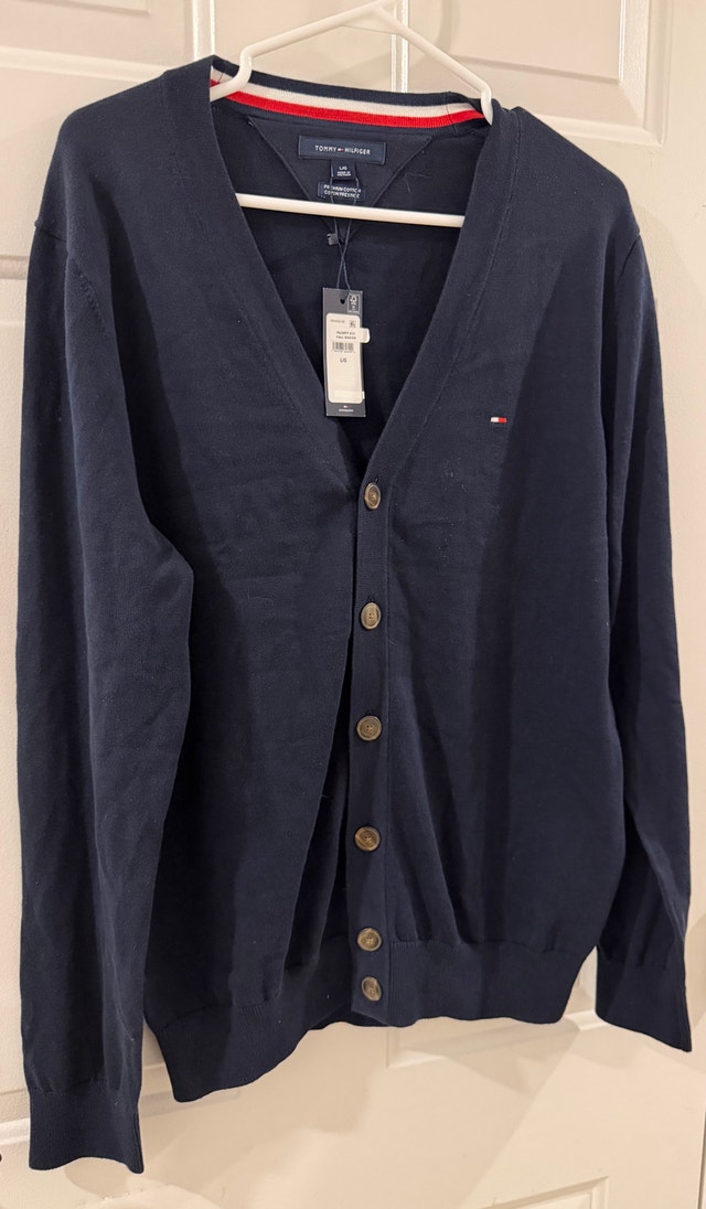 Tommy Hilfiger Cardigan - Navy, Size L