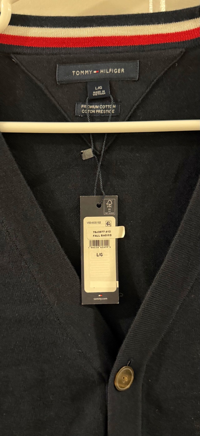 Tommy Hilfiger Cardigan - Navy, Size L - photo 2