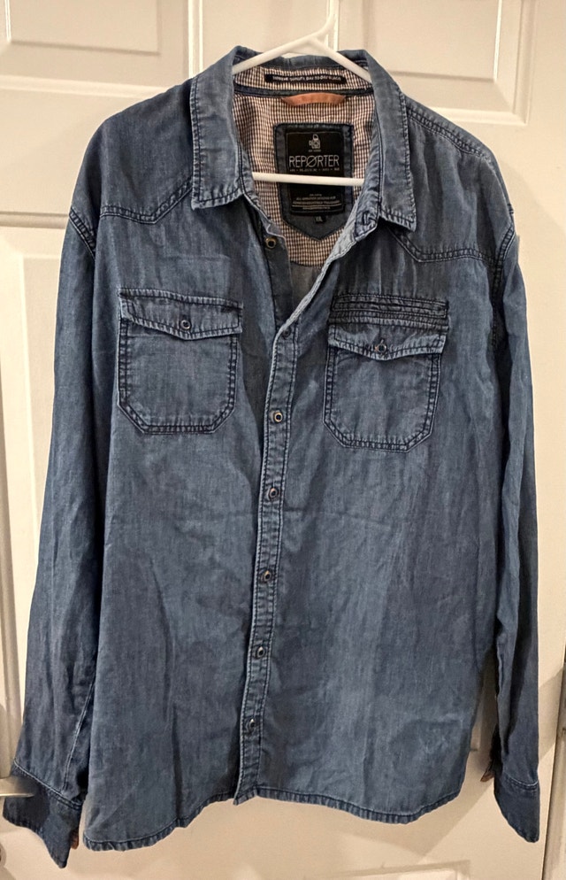 Reporter Denim Western Shirt