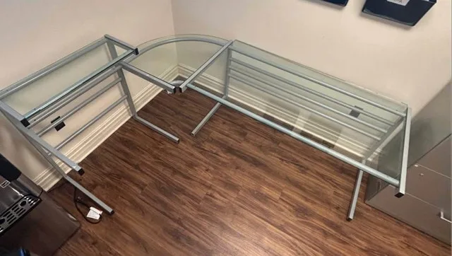 Glass Computer Desk thumbnail