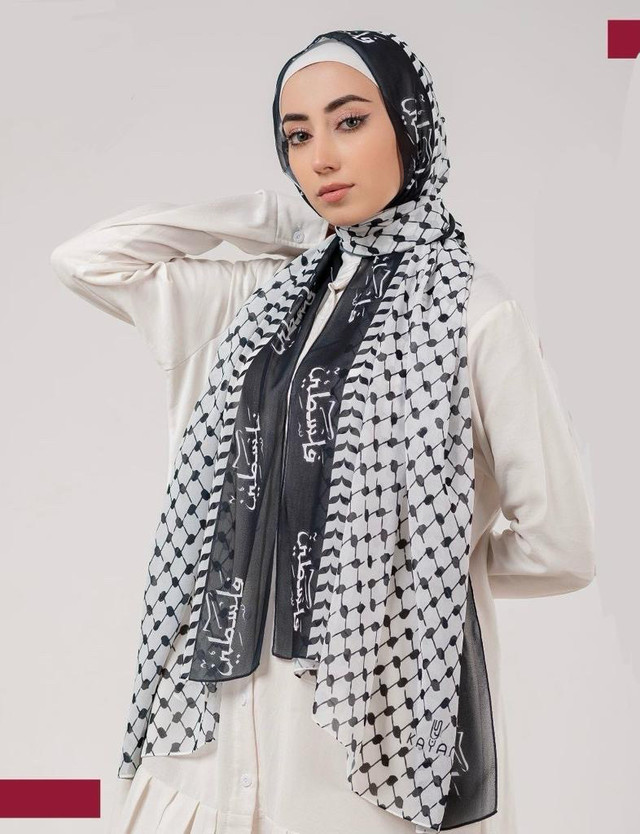 Palestinian Keffiyeh Scarf