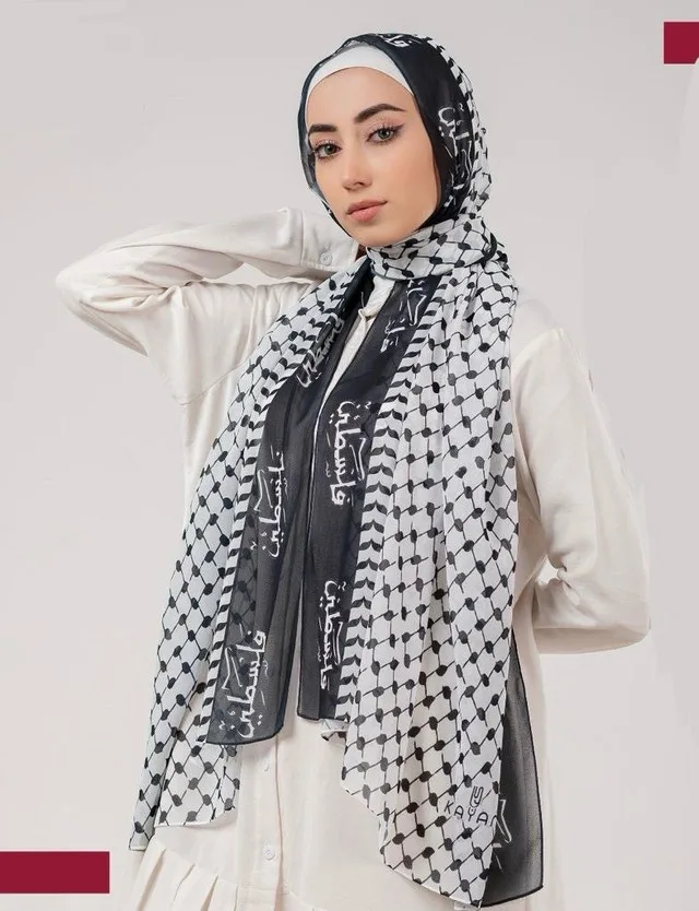 Palestinian Keffiyeh Scarf thumbnail
