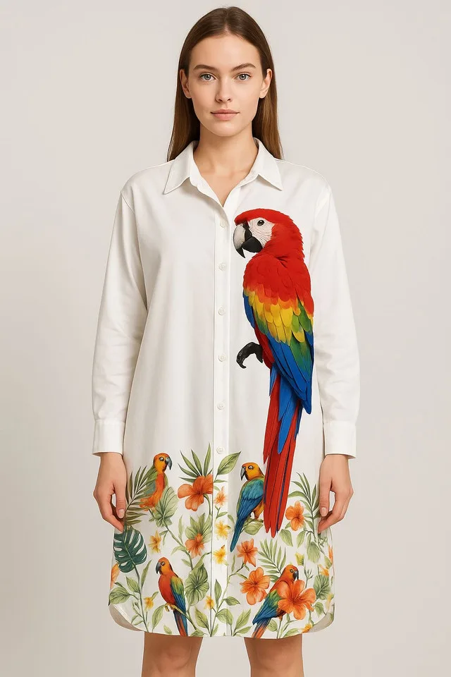 Parrot Dress Cardigan thumbnail