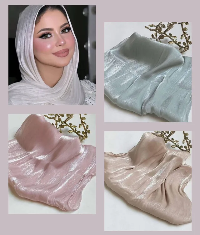 Shimmer Scarf شياكة الاورجانزا الترند thumbnail