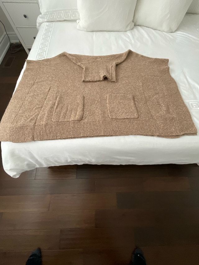 Michael Kors Ladies Beige Wool Shawl XS - photo 2