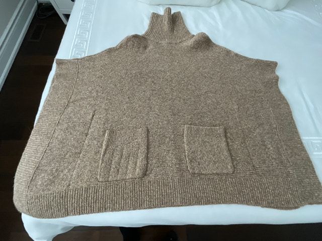 Michael Kors Ladies Beige Wool Shawl XS - photo 4