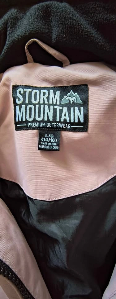 Storm Mountain Winter Jacket – Size L (14/16) – Warm Hooded Puff - photo 3