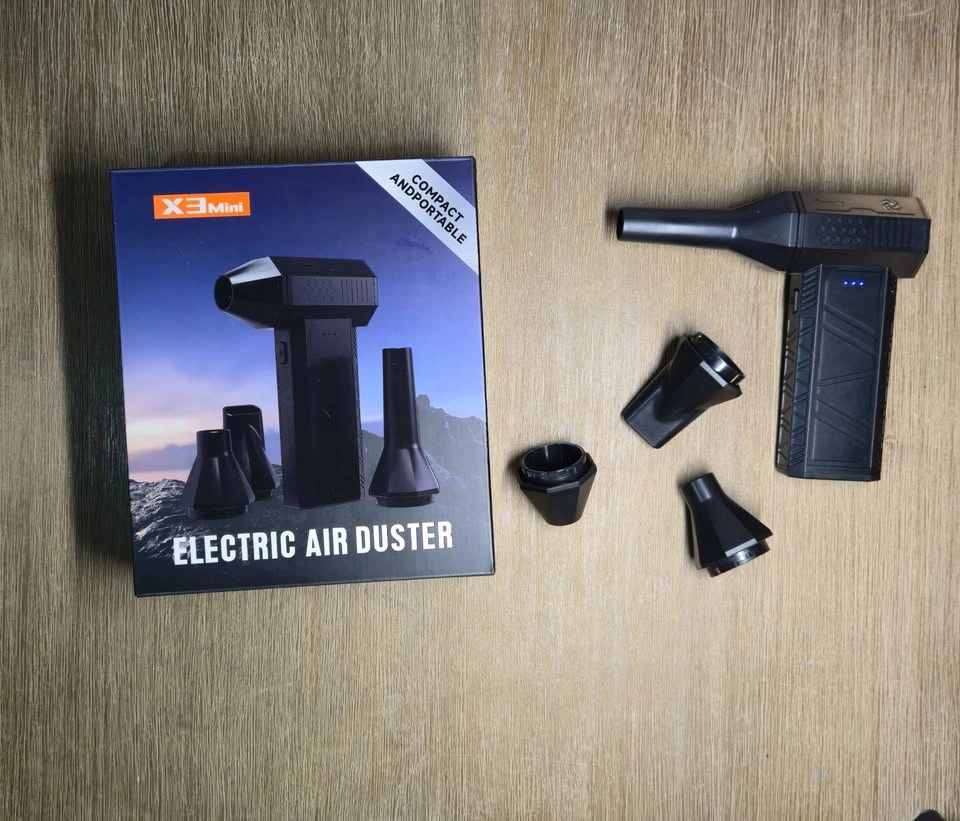 Portable Electric Air Duster & Fan - 110,000RPM Turbo Power - photo 2