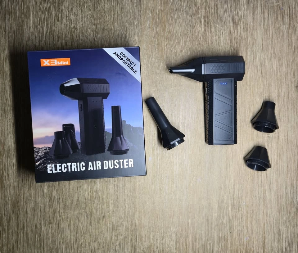 Portable Electric Air Duster & Fan - 110,000RPM Turbo Power - photo 4