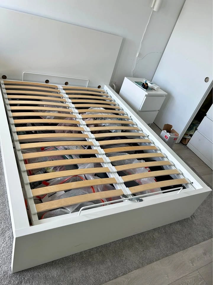 Ikea Malm Storage Bed Double