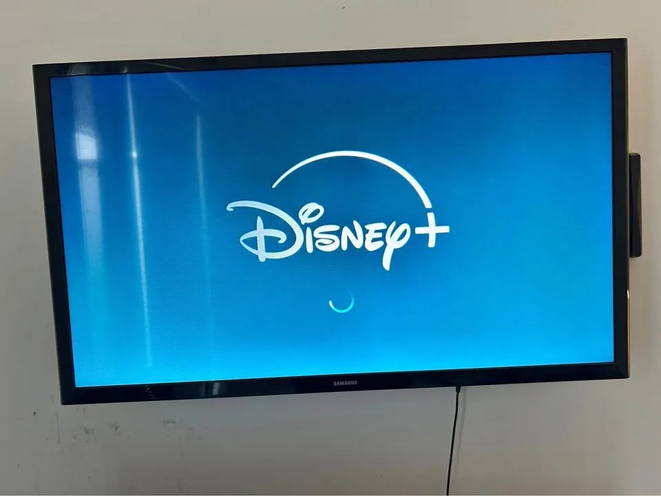 Samsung 32 inch TV with wall mount