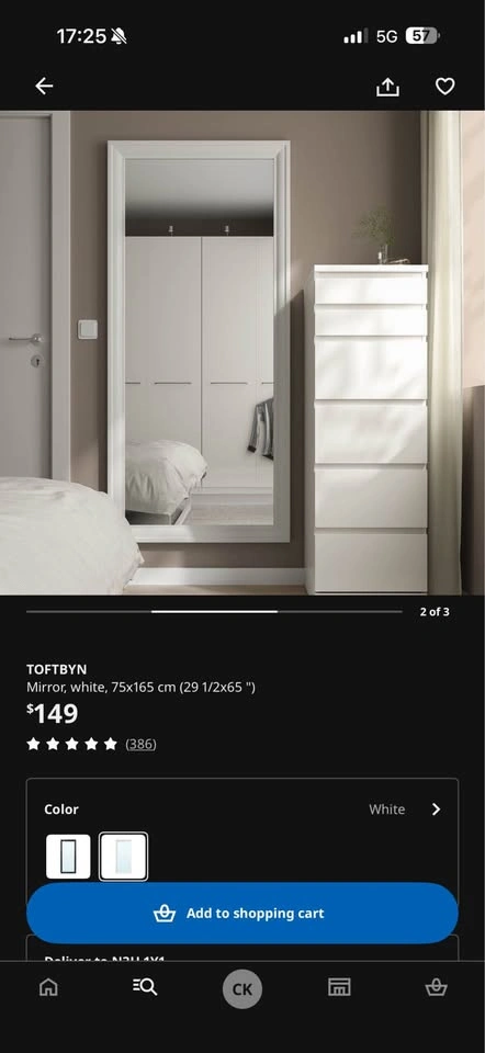 Ikea Mirror - photo 2