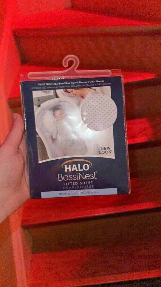 Brand new bassinet sheet