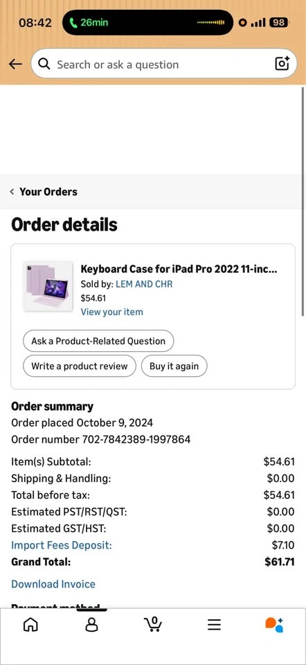 iPad Air 11 Inch Keyboard Case - photo 4