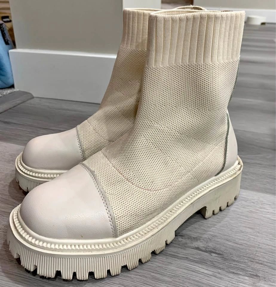 Women’s Knit Slip On Boot